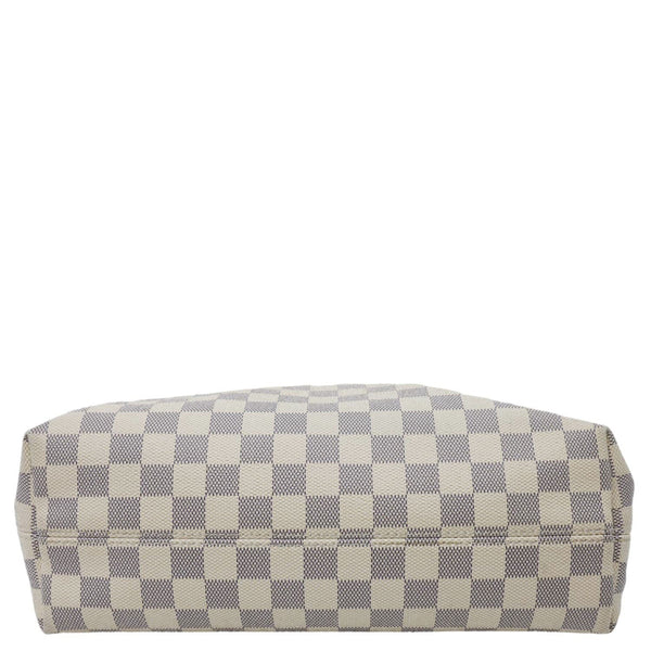 LOUIS VUITTON Graceful PM Damier Azur Tote Bag Rose Ballerine