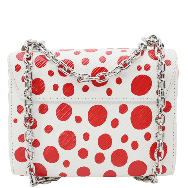 LOUIS VUITTON LV X YK Twist PM Infinity Dots Epi Leather Crossbody Bag Red