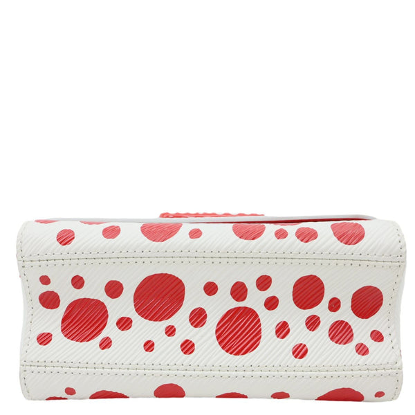 LOUIS VUITTON LV X YK Twist PM Infinity Dots Epi Leather Crossbody Bag Red