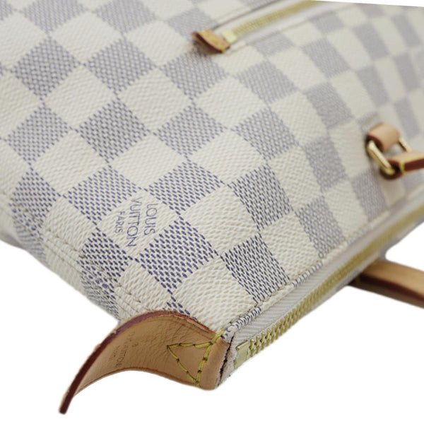 LOUIS VUITTON Iena PM Damier Azur Shoulder Bag Rose Ballerine