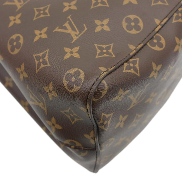 LOUIS VUITTON Neonoe MM Monogram Canvas Shoulder Bag Brown