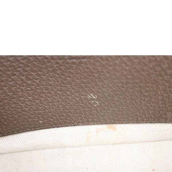 GUCCI Ophidia Envelope GG Supreme Canvas Web Shoulder Bag Beige 764961