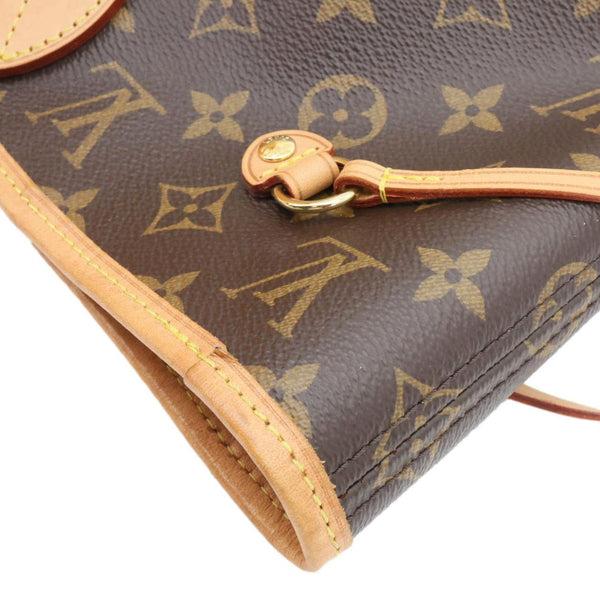 LOUIS VUITTON Neverfull MM Monogram Canvas Tote Bag Brown
