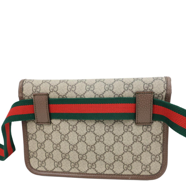 GUCCI Neo Vintage GG Supreme Canvas Waist Bag Beige 493930