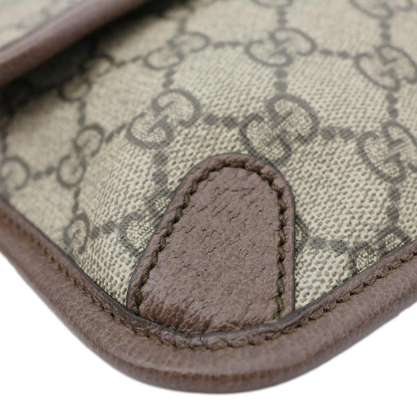 GUCCI Neo Vintage GG Supreme Canvas Waist Bag Beige 493930