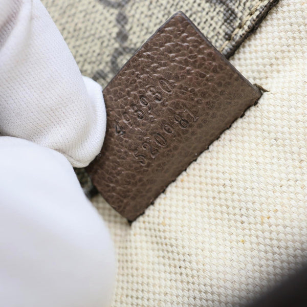 GUCCI Neo Vintage GG Supreme Canvas Waist Bag Beige 493930