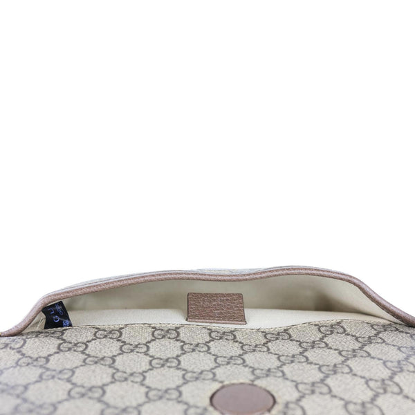 GUCCI Neo Vintage GG Supreme Canvas Waist Bag Beige 493930