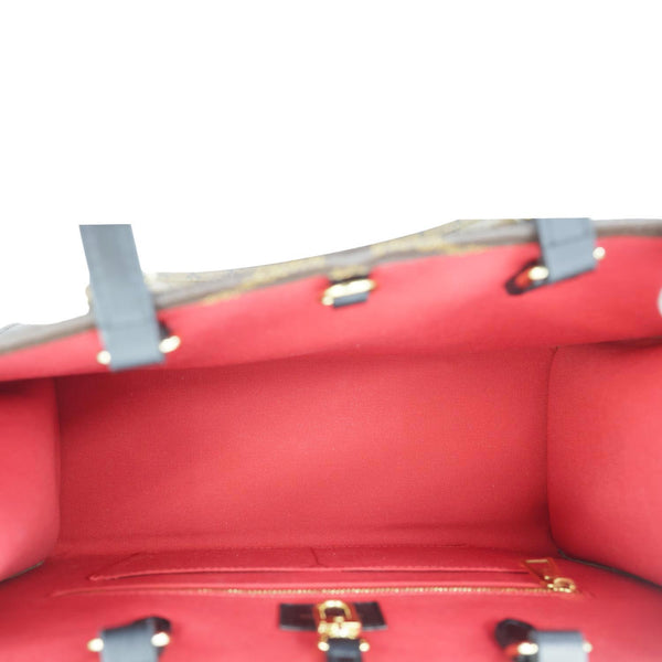 LOUIS VUITTON Onthego MM Giant Monogram Reverse Canvas Tote Bag Brown