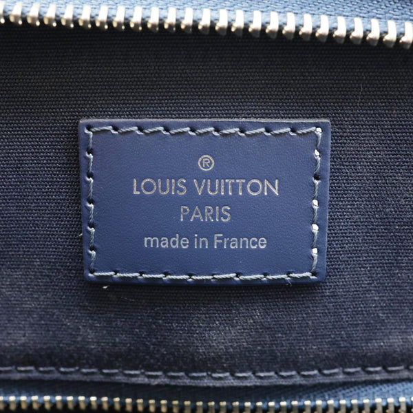 LOUIS VUITTON Soufflot NM MM Epi Leather Crossbody Bag Navy Blue