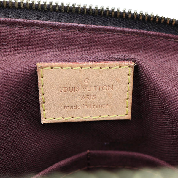 LOUIS VUITTON Rivoli MM NM Monogram Canvas Satchel Bag Brown