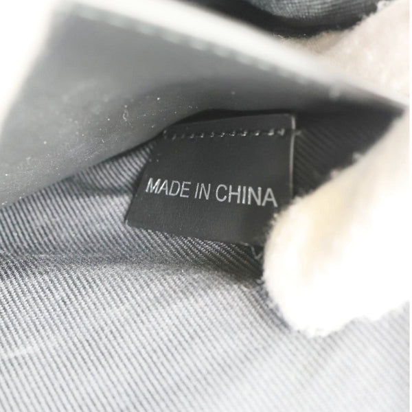 BURBERRY Sonny House Check Canvas Funny Pack Belt Bag Navy Grey