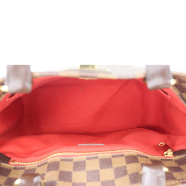 LOUIS VUITTON Cabas Rosebery Damier Ebene Shoulder Bag Brown