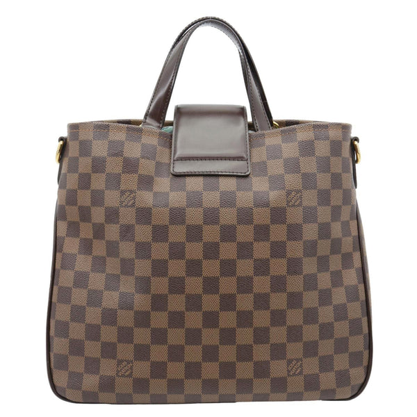 LOUIS VUITTON Cabas Rosebery Damier Ebene Shoulder Bag Brown
