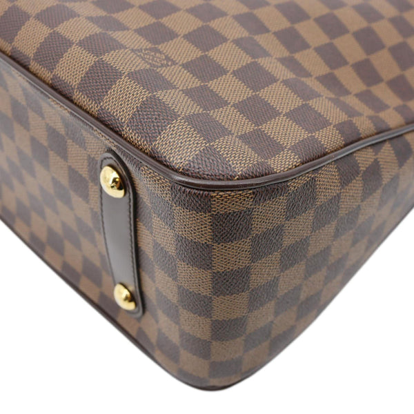 LOUIS VUITTON Cabas Rosebery Damier Ebene Shoulder Bag Brown