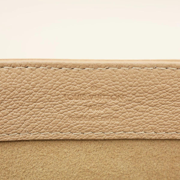 LOUIS VUITTON Very One Handle Leather Shoulder Bag Beige