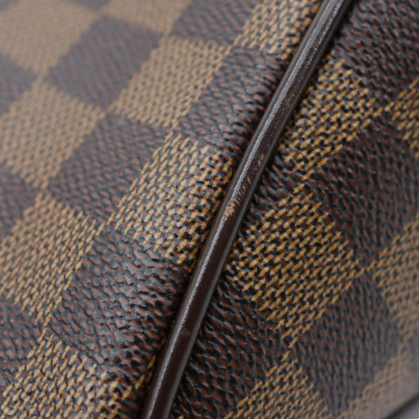 LOUIS VUITTON Cabas Rosebery Damier Ebene Shoulder Bag Brown