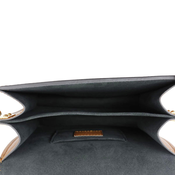 LOUIS VUITTON Dauphine Mini Taurillon Leather Shoulder Bag Pink