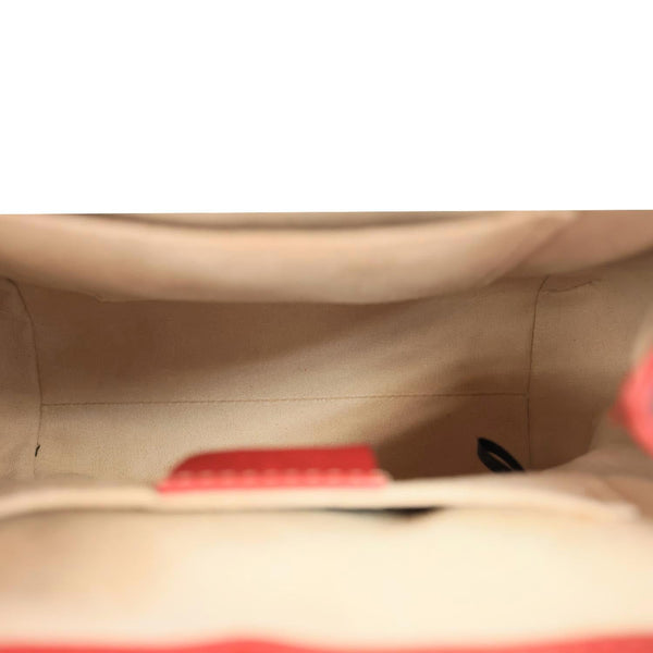 GUCCI Padlock GG Leather Backpack Red 498194