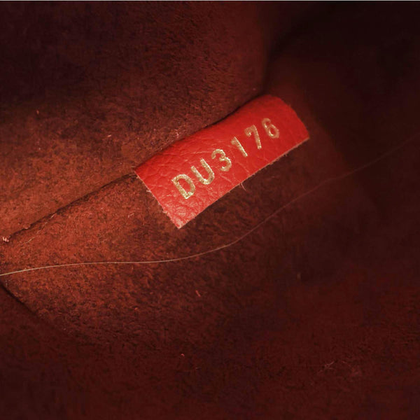 LOUIS VUITTON Kimono Monogram Canvas Tote Bag Red