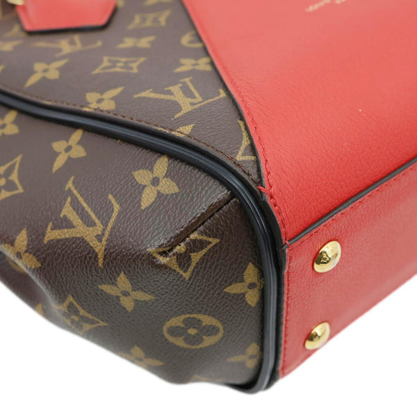 LOUIS VUITTON Kimono Monogram Canvas Tote Bag Red