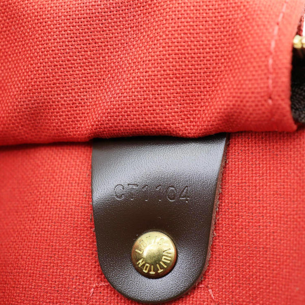 LOUIS VUITTON Speedy 30 Bandouliere Damier Ebene Shoulder Bag Brown