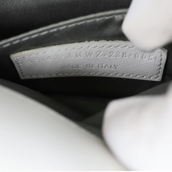 FENDI x Marc Jacobs Bow Printed Leather Baguette Bag Off White