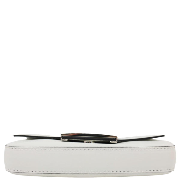 FENDI x Marc Jacobs Bow Printed Leather Baguette Bag Off White