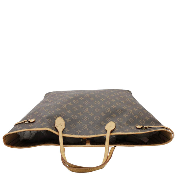 LOUIS VUITTON Neverfull GM Monogram Canvas Tote Bag Brown
