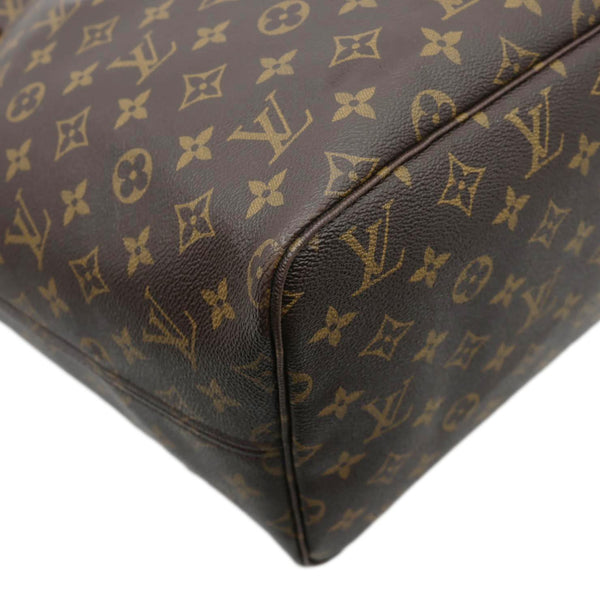 LOUIS VUITTON Neverfull GM Monogram Canvas Tote Bag Brown