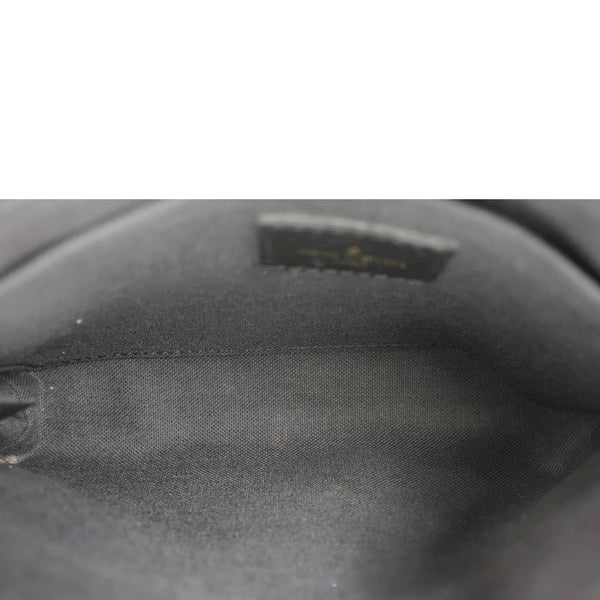 LOUIS VUITTON Pallas Monogram Canvas Clutch Crossbody Bag Black