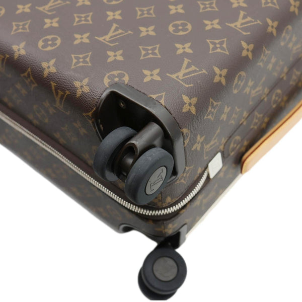 LOUIS VUITTON Horizon 55 Monogram Canvas Travel Bag Brown