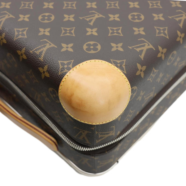 LOUIS VUITTON Horizon 55 Monogram Canvas Travel Bag Brown