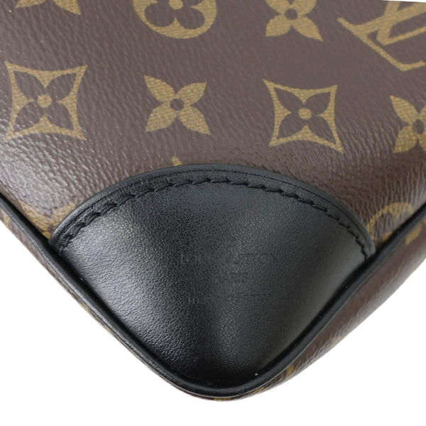 LOUIS VUITTON Odeon NM MM Monogram Canvas Shoulder Bag Black