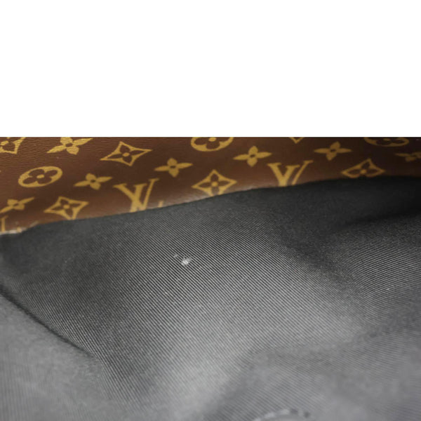 LOUIS VUITTON Odeon NM MM Monogram Canvas Shoulder Bag Black