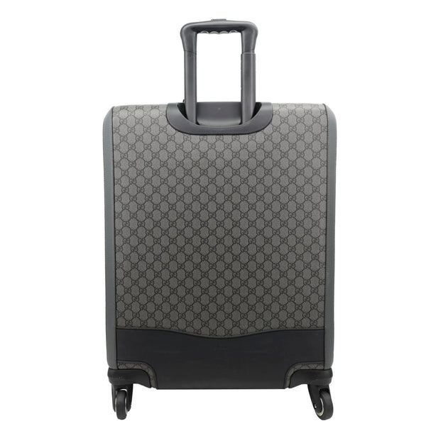 GUCCI Ophidia Cabin Trolley GG Supreme Canvas Travel Bag Grey 693664