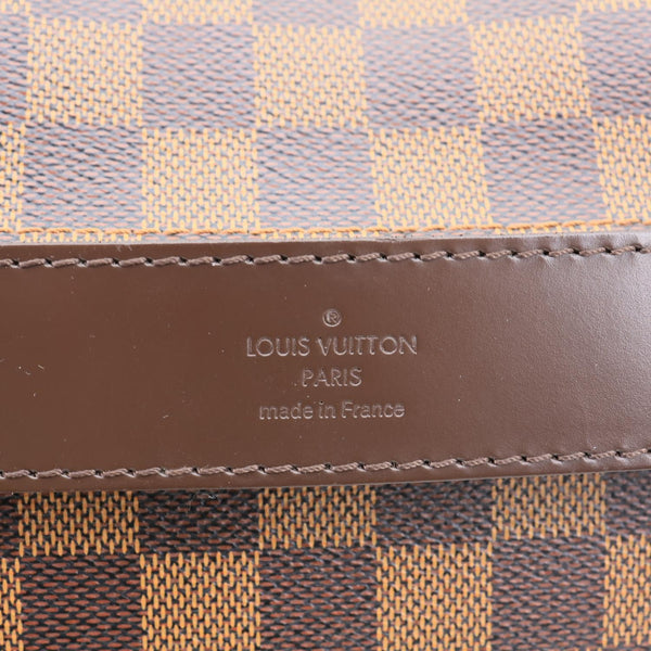 LOUIS VUITTON Shelton MM Damier Ebene Messenger Bag Brown