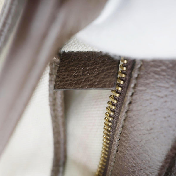 GUCCI Mini Jumbo GG Canvas Crossbody Bag Beige 696075