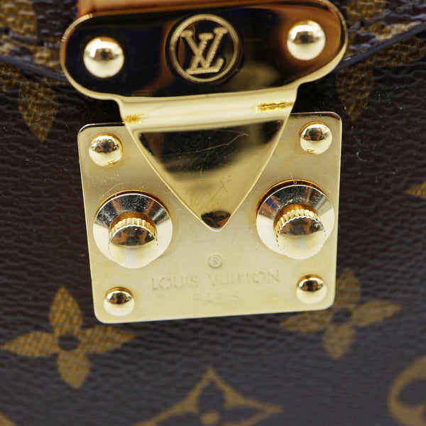 LOUIS VUITTON Metis Pochette Monogram Canvas Crossbody Bag Brown