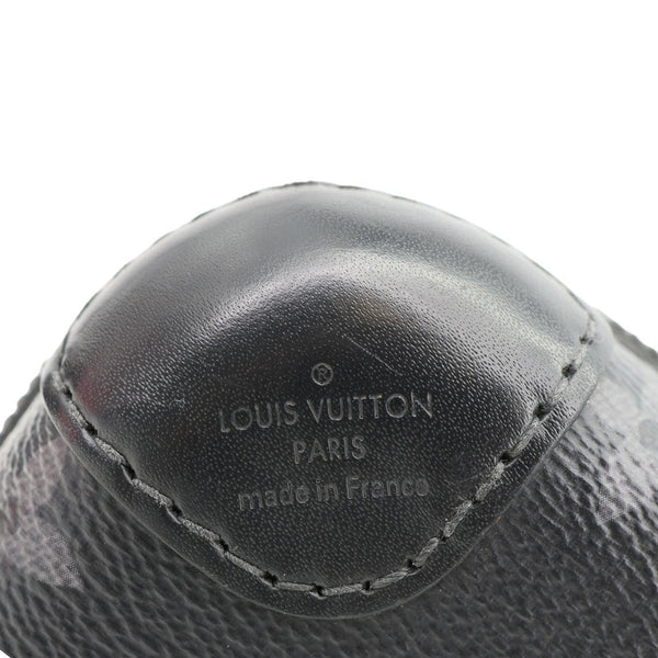 LOUIS VUITTON Horizon Monogram Eclipse Clutch Shoulder Bag Black
