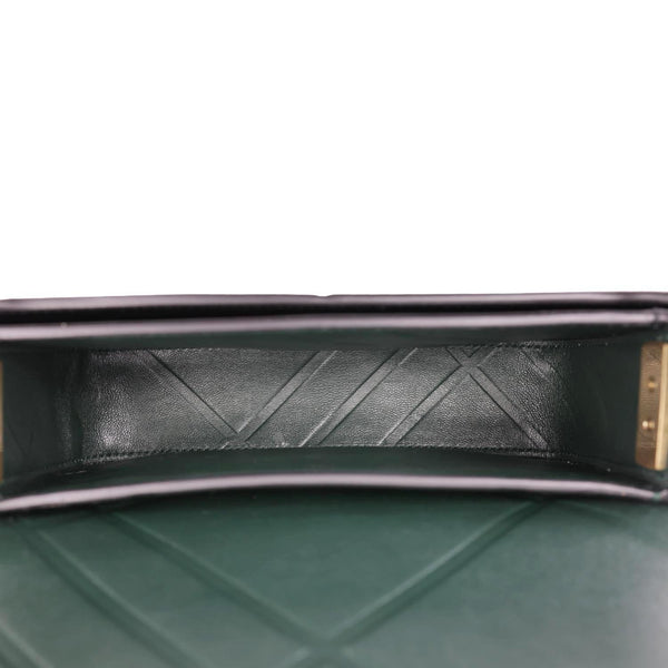 BURBERRY Snip Smooth Calfskin Leather Shoulder Bag Black