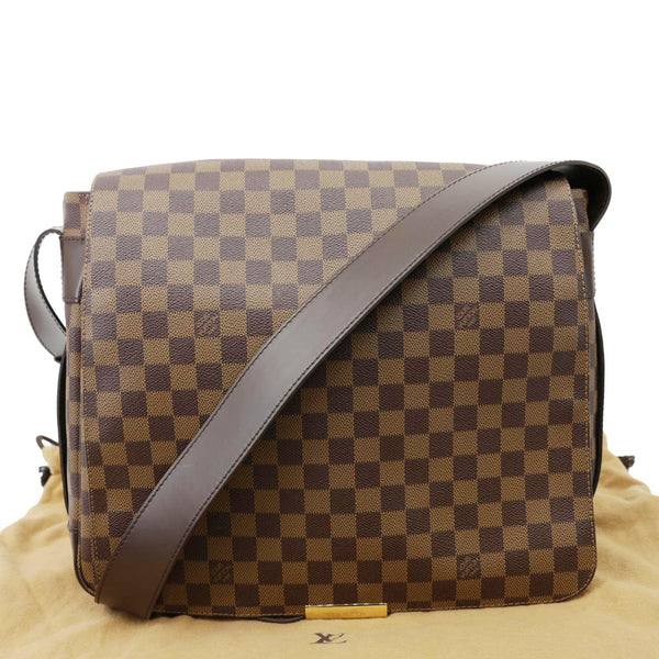 LOUIS VUITTON Bastille Damier Ebene Messenger Bag Brown
