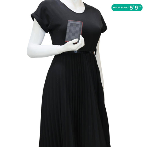 LOUIS VUITTON Pocket Organiser Damier Graphite Wallet Grey