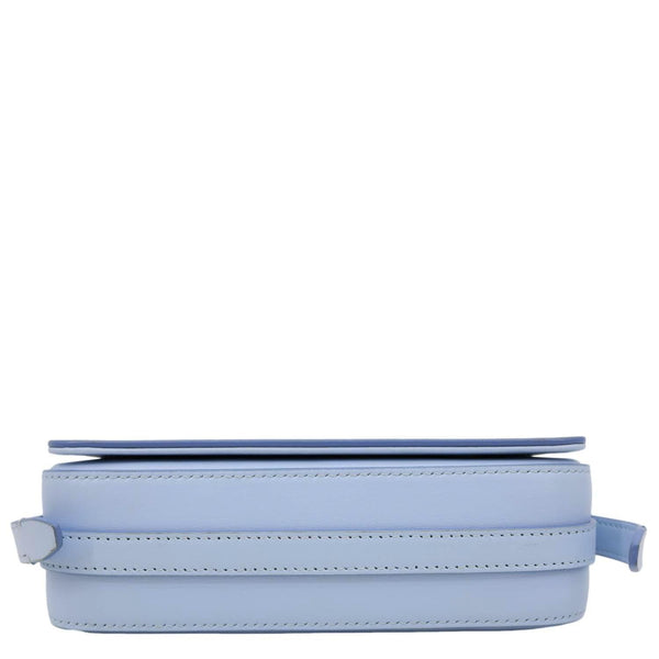 BURBERRY Grace Small Smooth Calfskin Leather Crossbody Bag Light Blue