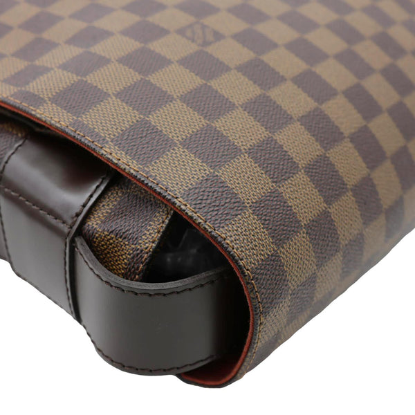 LOUIS VUITTON Bastille Damier Ebene Messenger Bag Brown