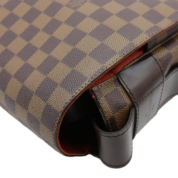 LOUIS VUITTON Bastille Damier Ebene Messenger Bag Brown