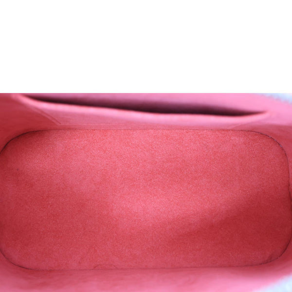 LOUIS VUITTON Alma BB Epi Leather Satchel Crossbody Bag Pink