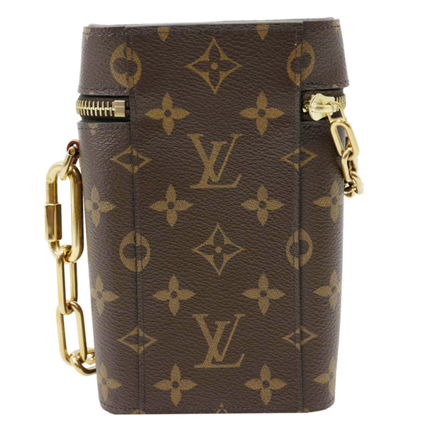 LOUIS VUITTON Legacy Monogram Canvas Phone Box Brown