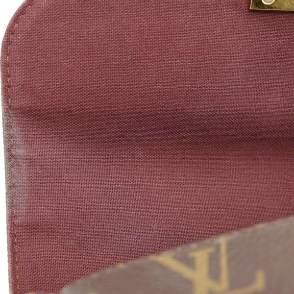 LOUIS VUITTON Favorite MM Monogram Canvas Shoulder Bag Brown