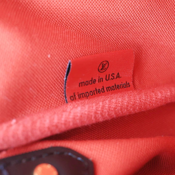 LOUIS VUITTON Alma BB Epi Leather Satchel Crossbody Bag Pink