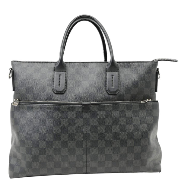LOUIS VUITTON 7 Days A Week Damier Graphite Crossbody Bag Black